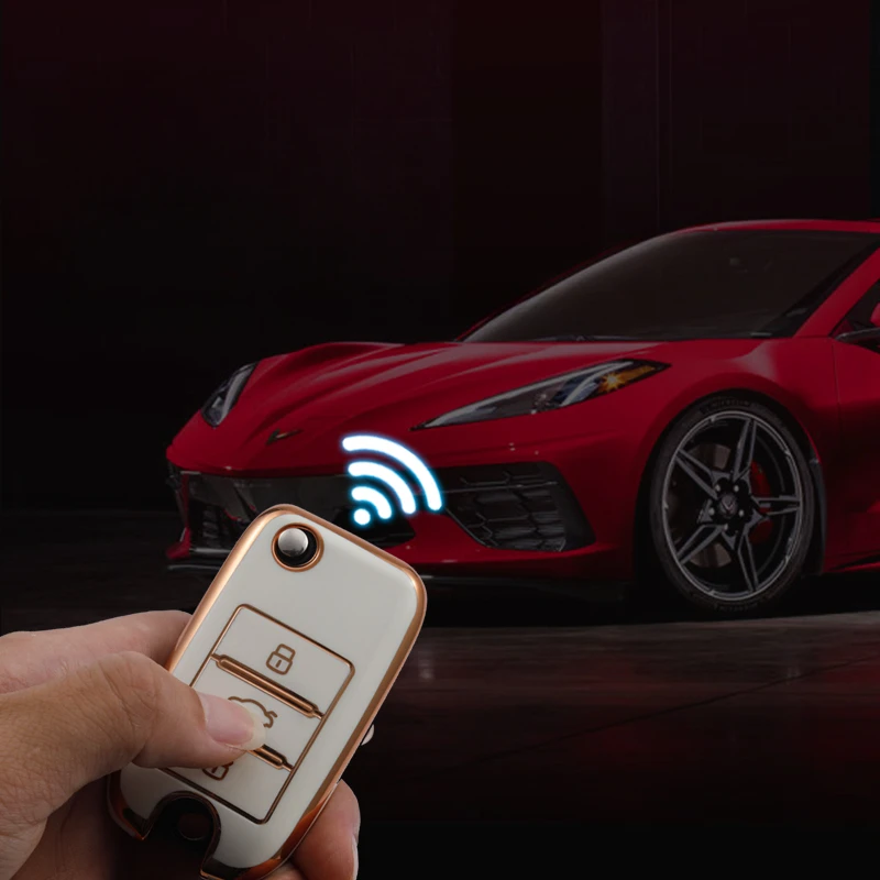 Premium TPU Key Cover Case for Enhanced Car Styling Accessories