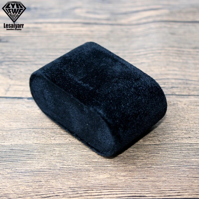 Wholesale Durable Portable Watch Pillows Display for Wristwatch Bracelet Display Pad Storage Box Stand Cushion Black White