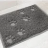 2Pcs Litter Box Mat Cat Mat PVC Non-Slip Pet Litter Pad Easy Wash Functional Design for Home Cat Owners Convenient Use 6