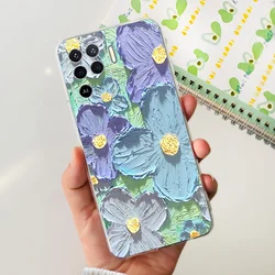Colorful Painted Soft Slim Phone Case - Artistic Protective Cover and Bumper for Oppo Reno5 F (600)
