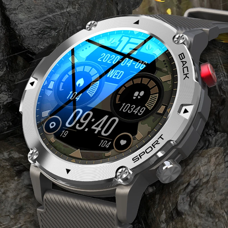

2023 New Smart Watch Men 360*360 HD Screen Bluetooth Call Outdoor Sports 300mAh Long Battery Life Smartwatch IP68 Waterproof