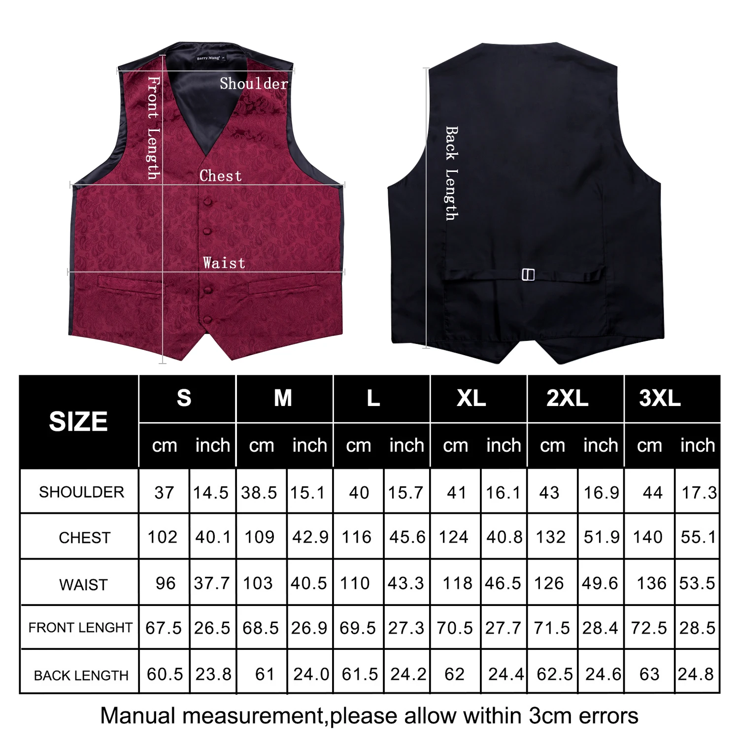 Cravatta Uomo Hi-Tie In Seta Con Gilet - Extra Lunga 160cm - Paisley Multicolore