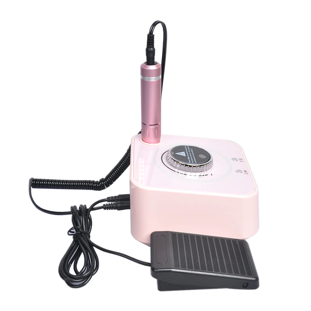 Rofessionele 휴대용 네일 매니큐어 제거 연마 기계, UV601 라이트 무게추, 네일 살롱 스페셜 40000 RPM