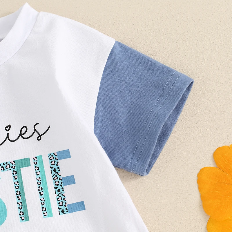 Description Picture 6 of itemBaby Girls and Boys Romper Casual Letter Heart Print Round Neck Short Sleeve Jumpsuit Summer Clothes for Infant Toddler