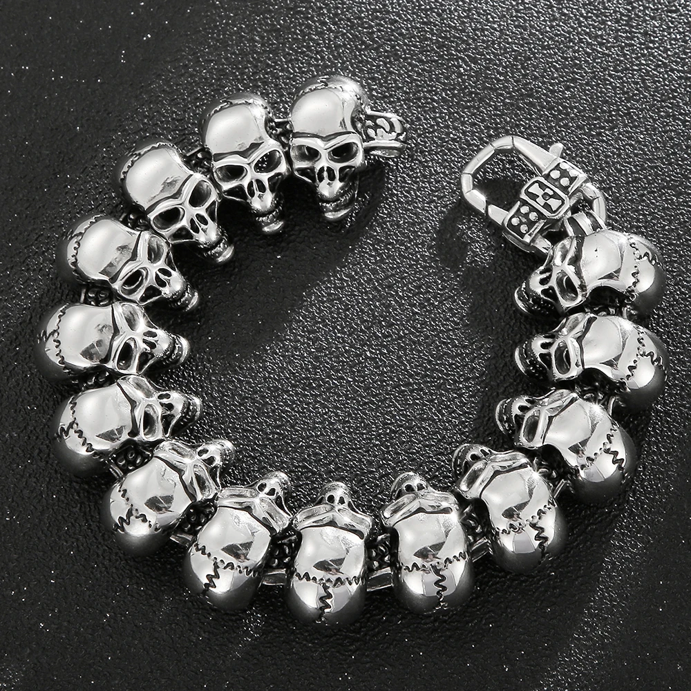 Mens Stainless Steel 4/5/6/8mm Byzantine Box King Chain