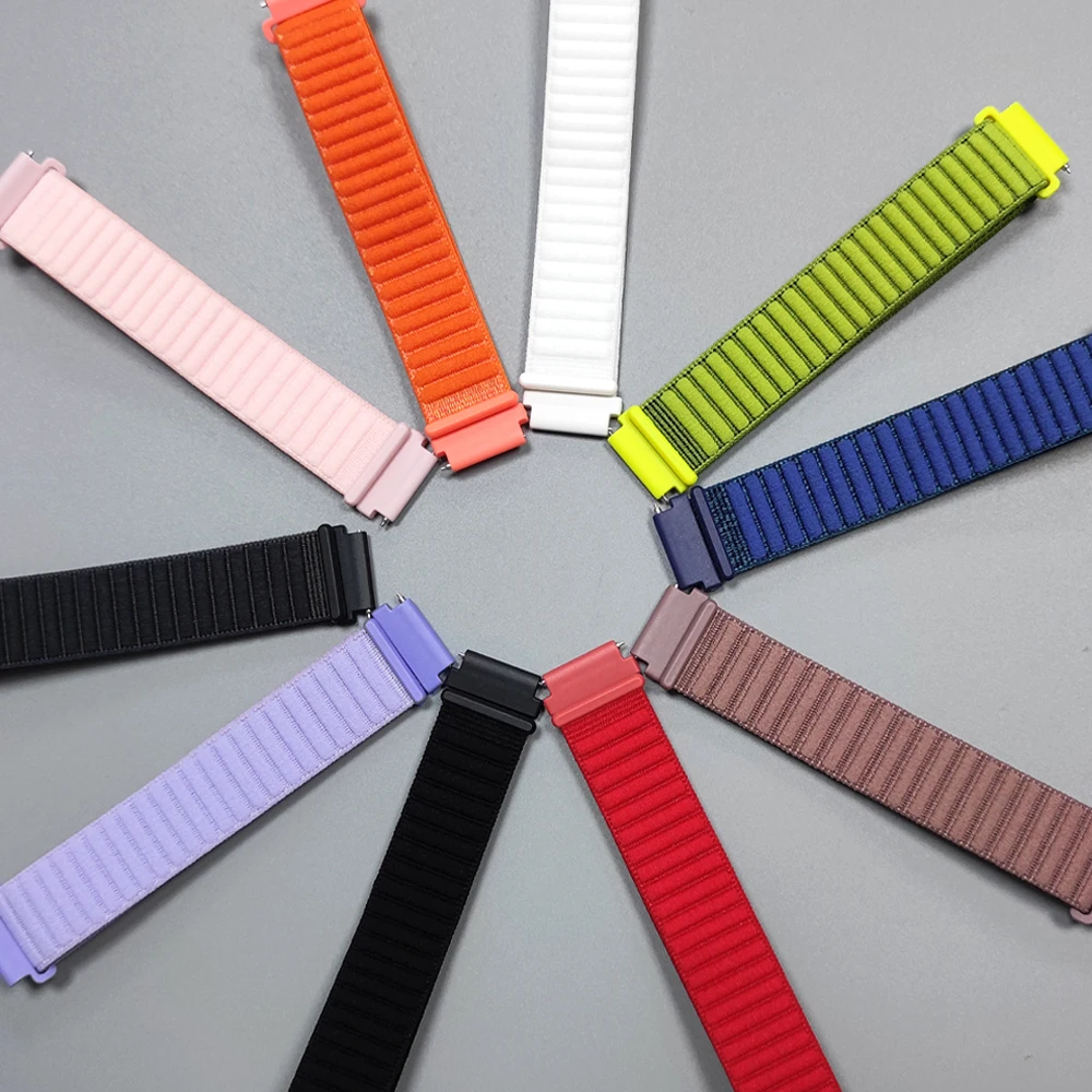 Braided Quick-Adjustment 22mm Sport Strap Bracelet