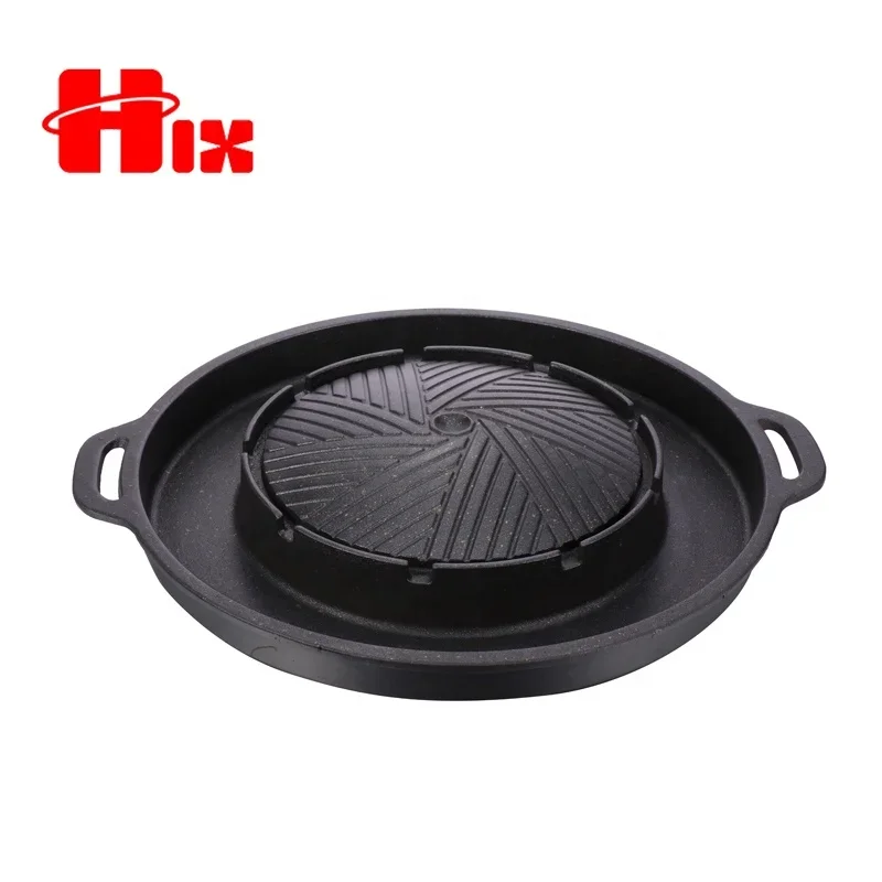 

Aluminum Marble Coated Cookware Southeast Asia Hot Sale BBQ Mookata