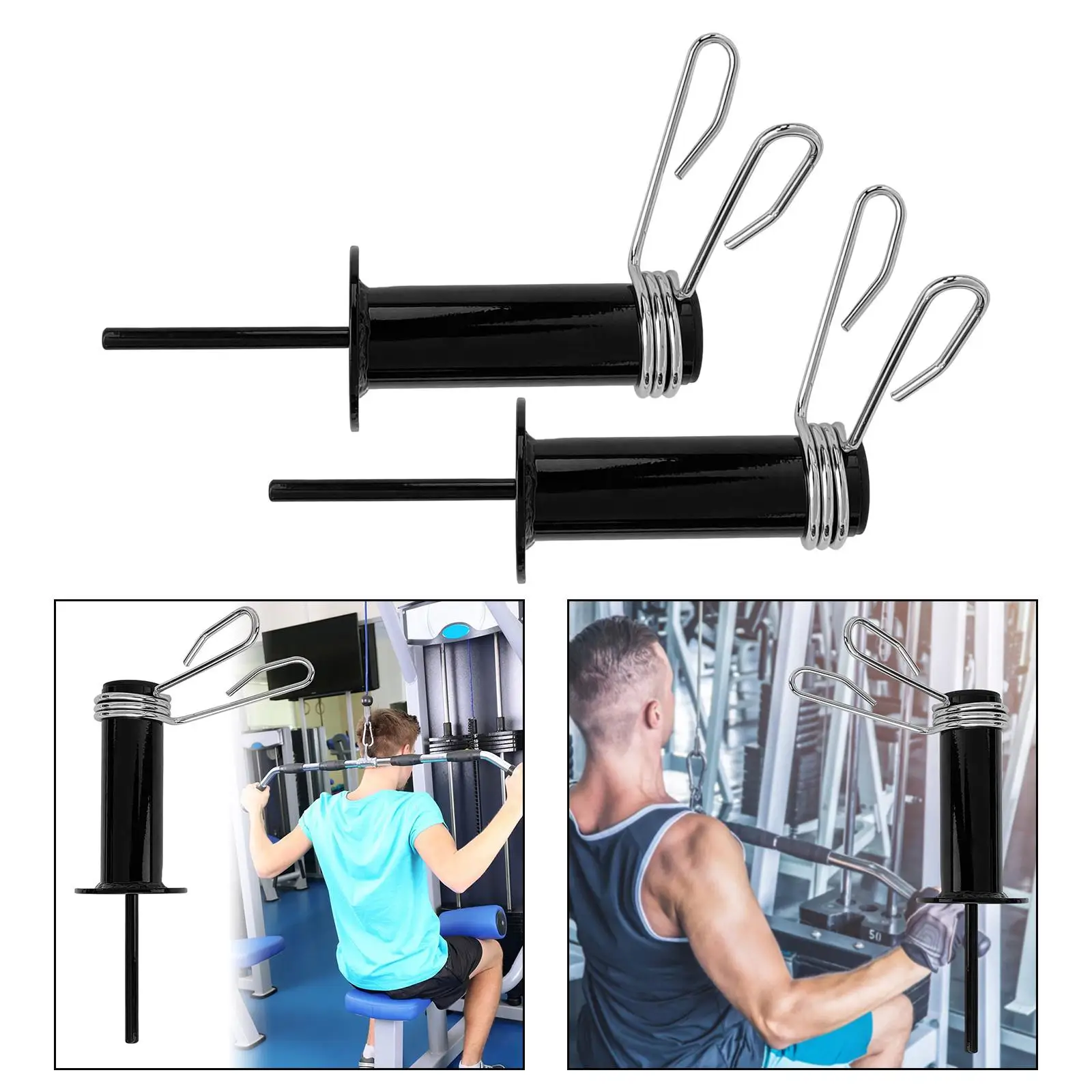 Gym accessories Gym Weight Stack Add Weight Extender Steel Multifunction Steel Stack Pin