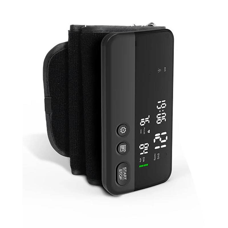 Yongrow Rechargeable Portable Digital Upper Arm Blood Pressure Monitor Sphygnomanometer Black cuff