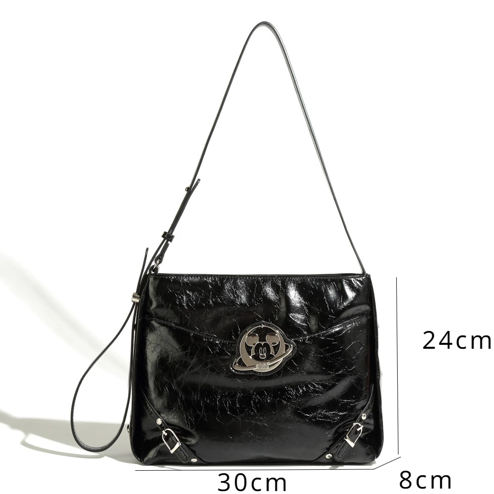 Disney Mickey Purses and Handbags Large Capacity Luxury Tote Bags for Women Kawaii Crossbody Shoulder Bag Anime Case Cute Wallet