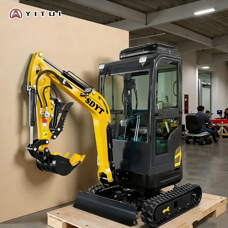 Mini Excavators Engines Multi Functional Multiple Accessories Quick Delivery Customized Mini Crawler Excavators - Image 6