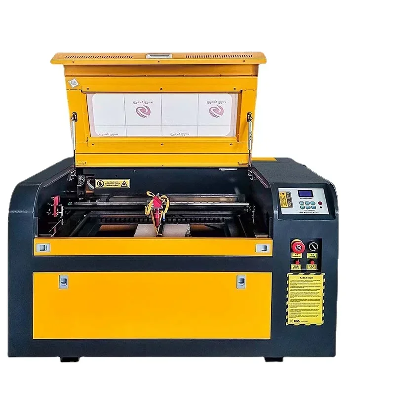 Vevor 50W/60W Macchina Per Incisione Laser Co2 Per Legno Gomma Acrilica M2 Controller Strumento Per Stampante Cnc Con Macchina Da Taglio Stand