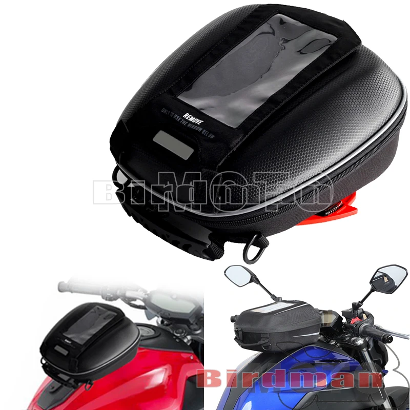 

For Yamaha MT-07 FZ-07 2014-2017 Motorcycle Waterproof Tank Bag Ring Mount Directly Fuel Filler Casing Side Travel Bag Saddlebag