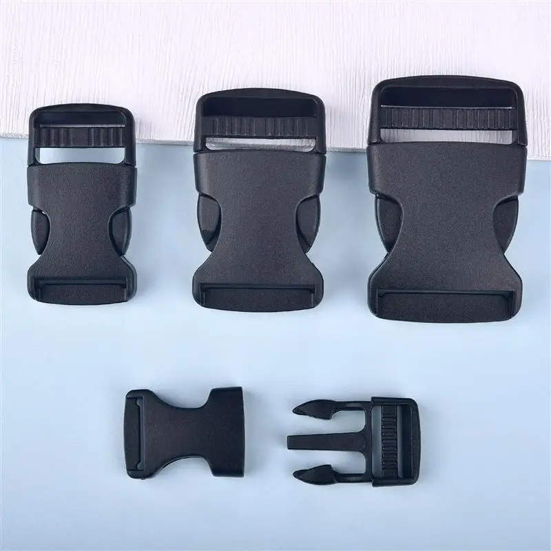 20mm 25mm 32mm~50mm Plastic Hardware Dual Adjustable Side Release Buckles Molle Tatical Backpack Belt Bag Parts Strap Webbing