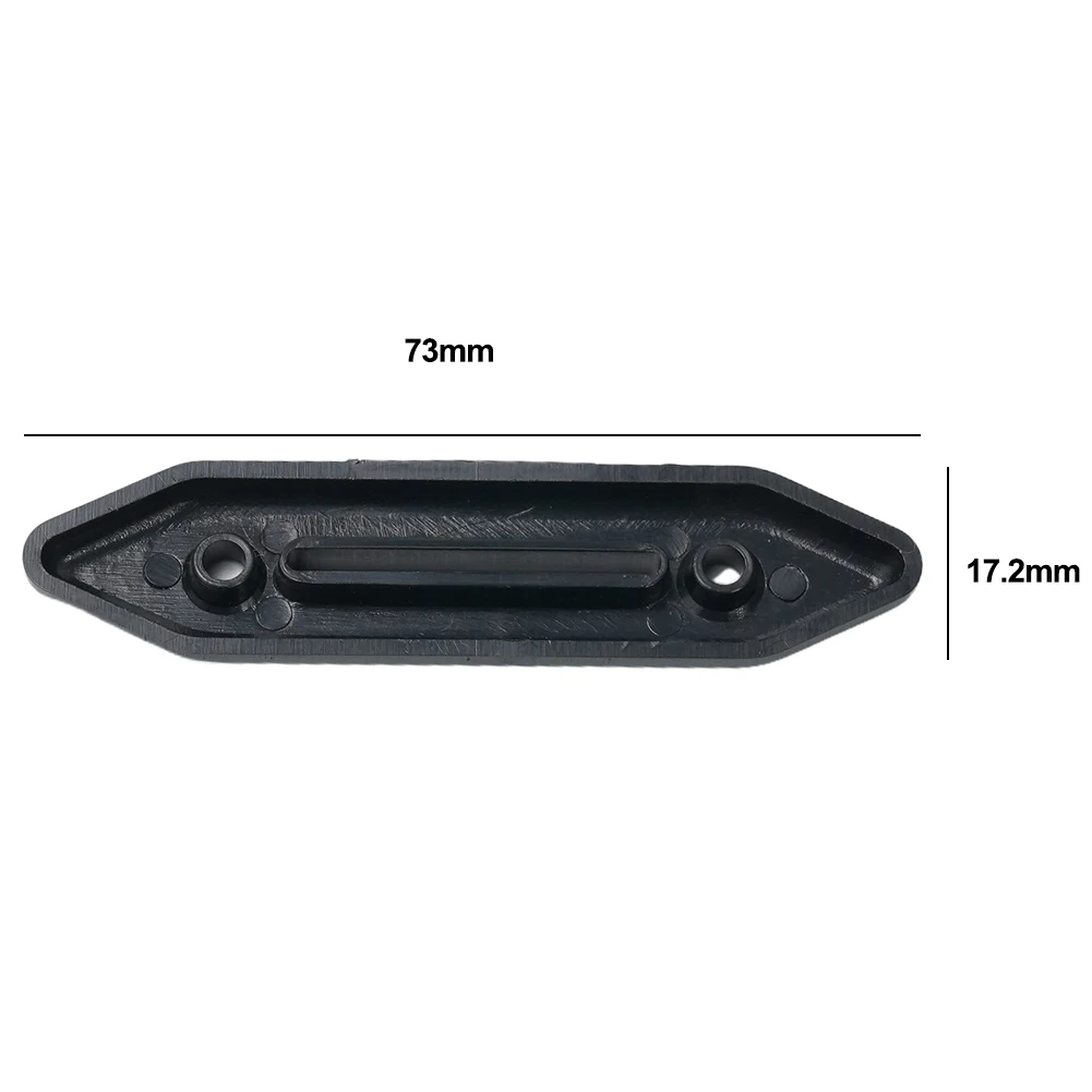 

Крышка переключателя, пластина переключателя для гитары 72x17,2x5 мм, черный коврик для электрогитары, аксессуары, крышка вкл/выкл, пластиковая Совершенно новая