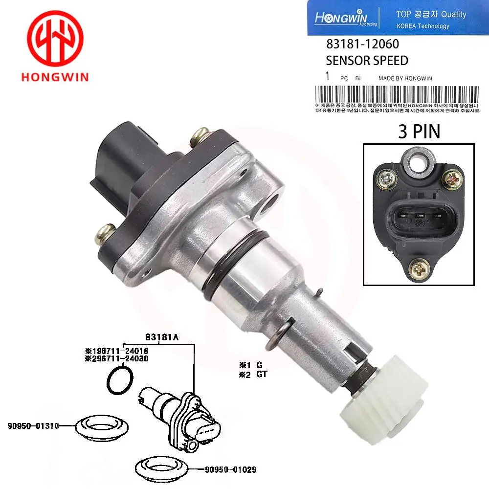 Speed Sensor 83181-12060 8318112060 315015185116 for TOYOTA MR2 1991-1995 RAV4 L4 1996-2000