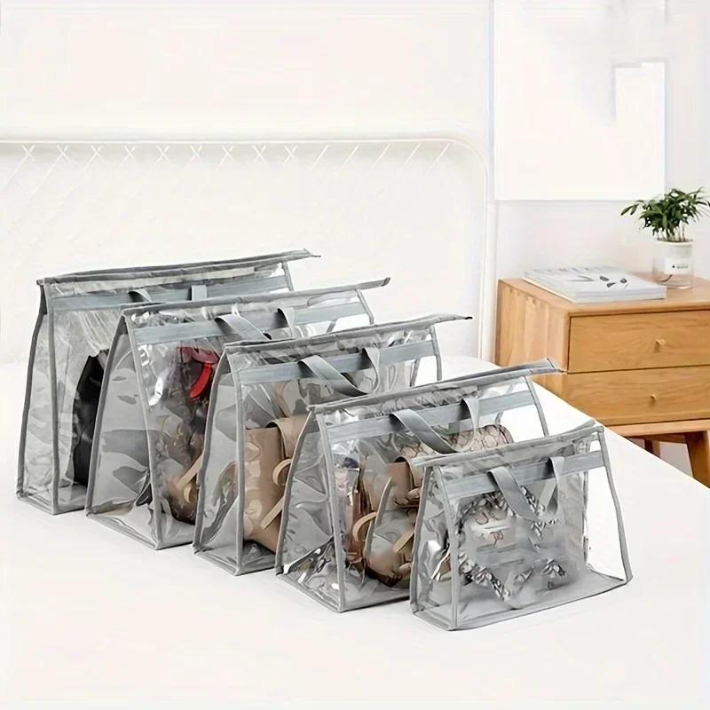 Dust Bags Clear Purse Storage Organizer For Closet