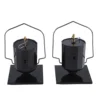 Solar Hanging Display Motor Rotating Small Motor Solar Energy Wind Spinner Motor Multi-Purposes Rotatable Hook 2Pcs 3