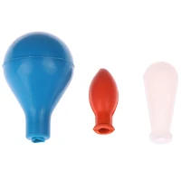 1Pc Blue Rubber Pipette Filler Bulb for 2ml 5ml 10ml Glass Pipette laboratory Dropper Cap Accessories High Quality 1