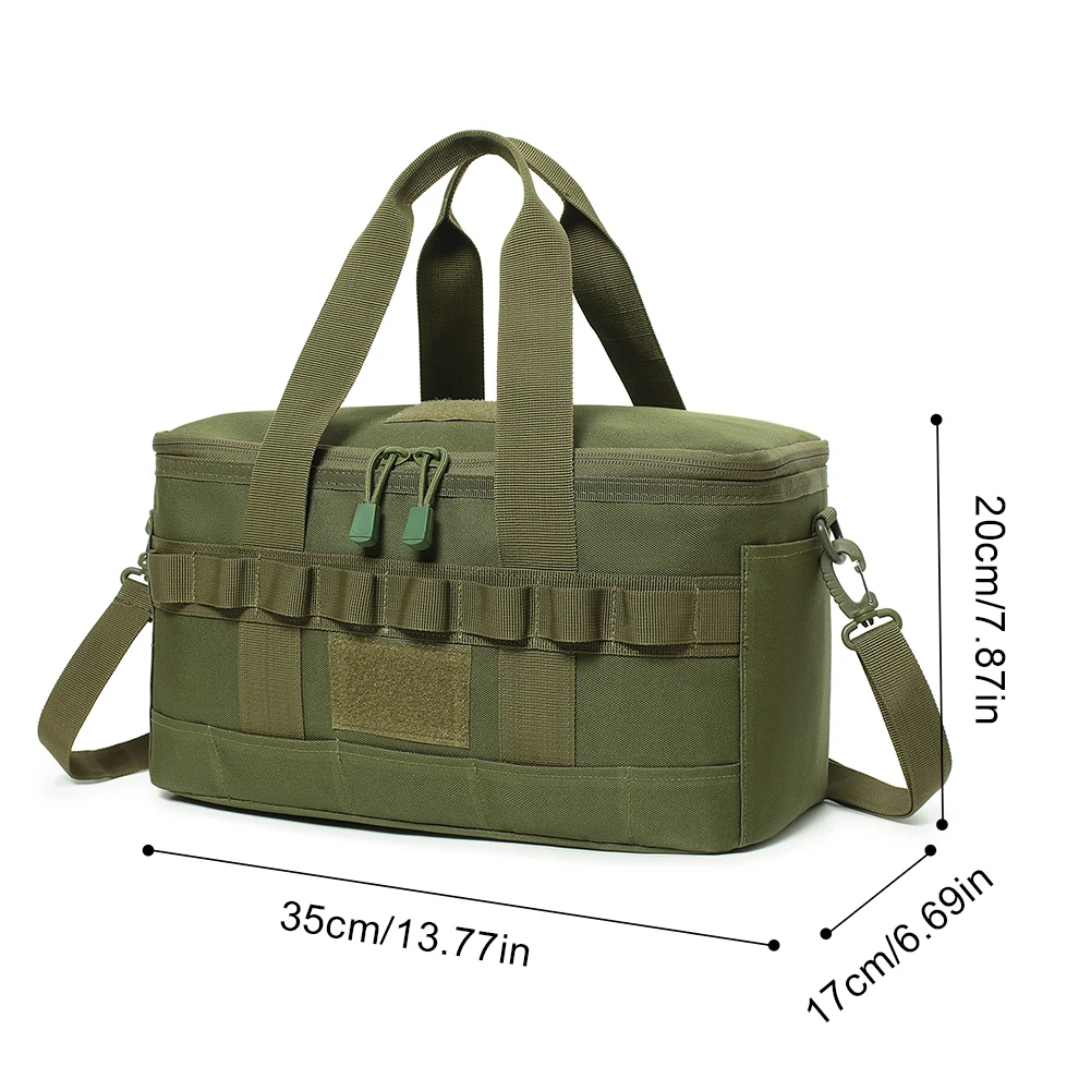 Outdoor Heavy Duty Lunch Bag Large Capacity Thermal Cooler Bag Insulated Camping Cooler for Camping Picnic Beach Work Trip