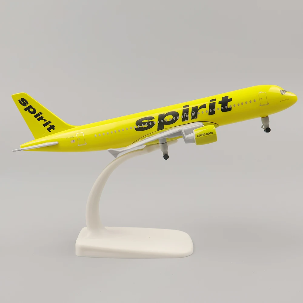 

Metal Aircraft Model 20cm 1:400 Spirit Number A320 Metal Replica Alloy Material With Landing Gear Children's Toys Birthday Gift