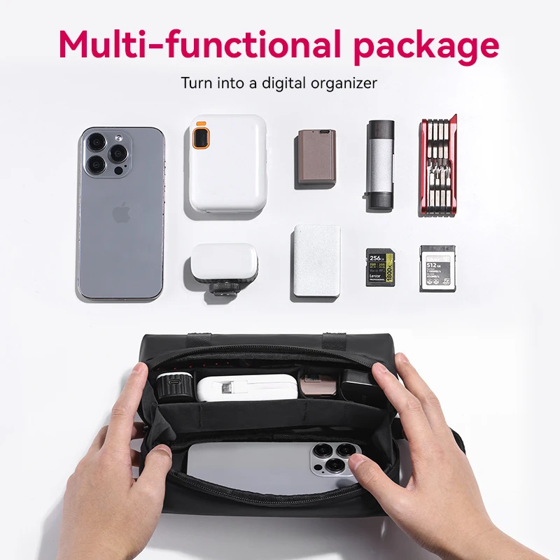 Ulanzi PK-04 Carrying Bag For DJI Osmo Pocket 3 Customized Design Lightweight Portable Photography Case For Outdoor Accessories camera accessories photography storage case