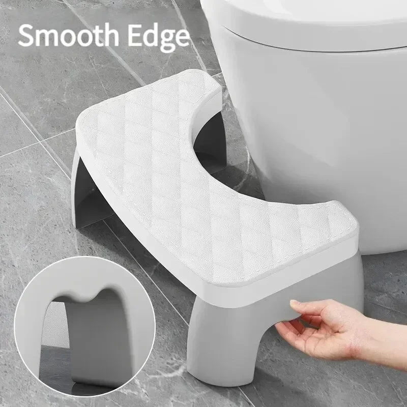 1 PCS Toilet Squat Stool Removable Non-slip Toilet Seat Stool Portable Squat Stool Home Adult Bathroom Accessories 3