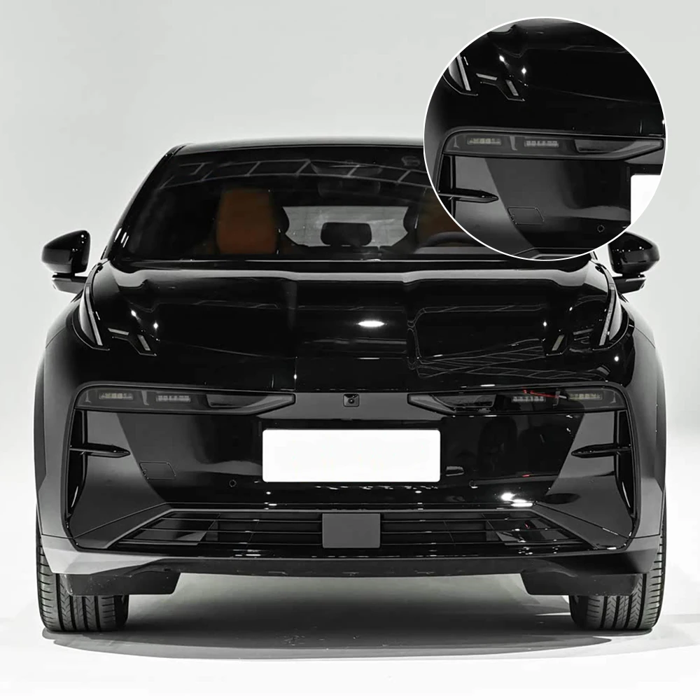 High-Gloss Smoke Black Pre-Cut Headlight Cover – Premium TPU PPF Anti-Scratch Protective Vinyl Wrap Kit