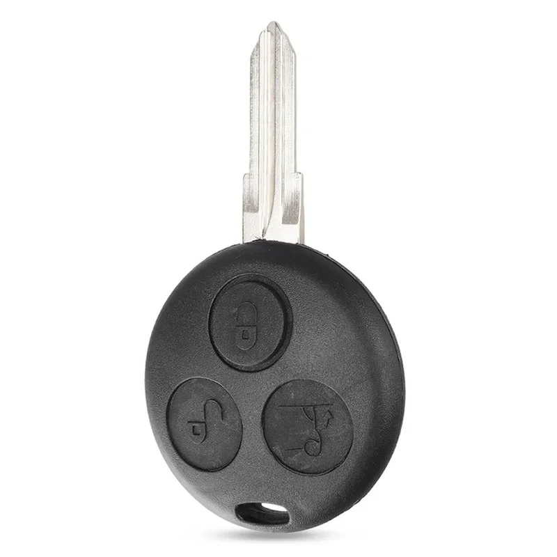 3 Buttons Soft Silicone Remote Key Shell Fob Car Case For Mercedes Benz SMART Fortwo 450 Forfour Roadster City-Coupe key case,key case cover,car key shell,remote control case cover