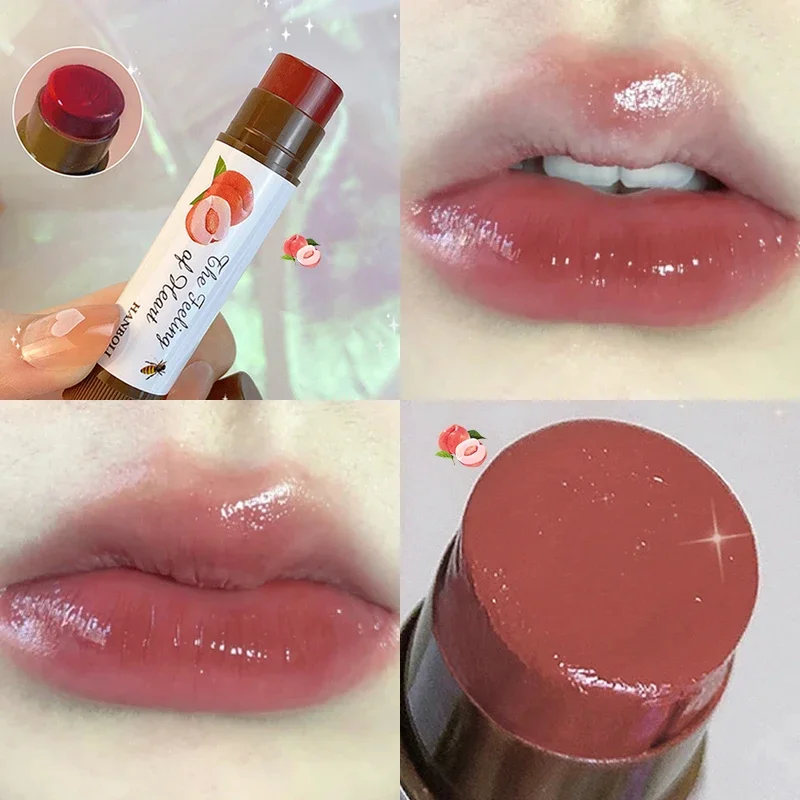 

Color Changing Lip Balm Fruit Flavor Moisturizing Lasting Tinted Lipstick Waterproof Anti-cracking Exfoliating Lip Care Cosmetic