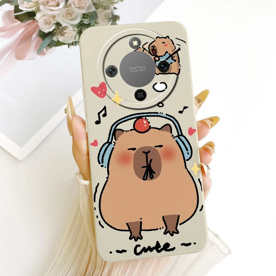 Cool Cat Painted Soft Silicone Case - Stylish Protection