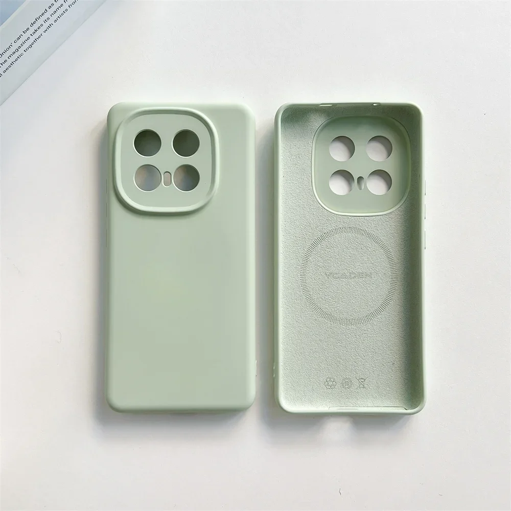 Magnetic Soft Pink Silicone Magsafe Case - Cute & Durable Protection