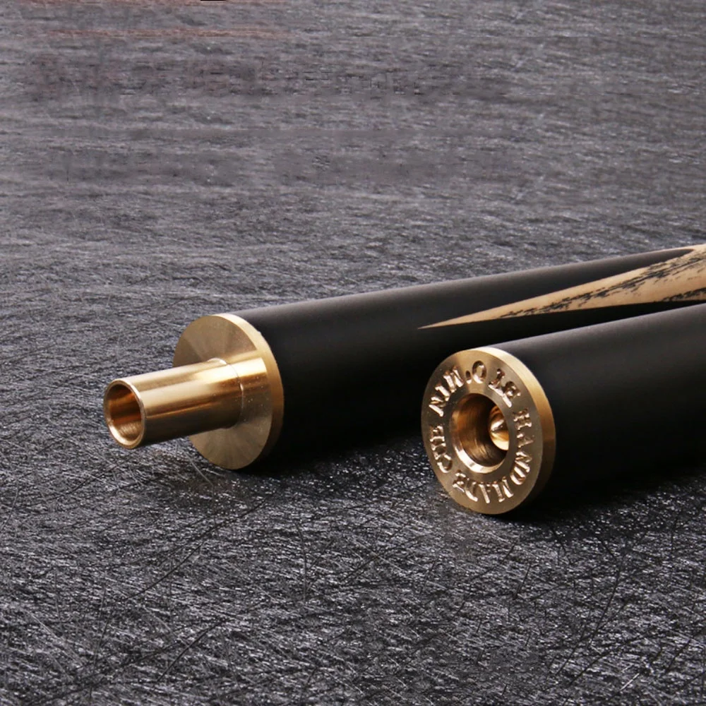 OMIN 전문 건맨 화이트 애쉬 스누커 당구 큐 스틱 세트, 57 인치, 9.5mm, 10mm 