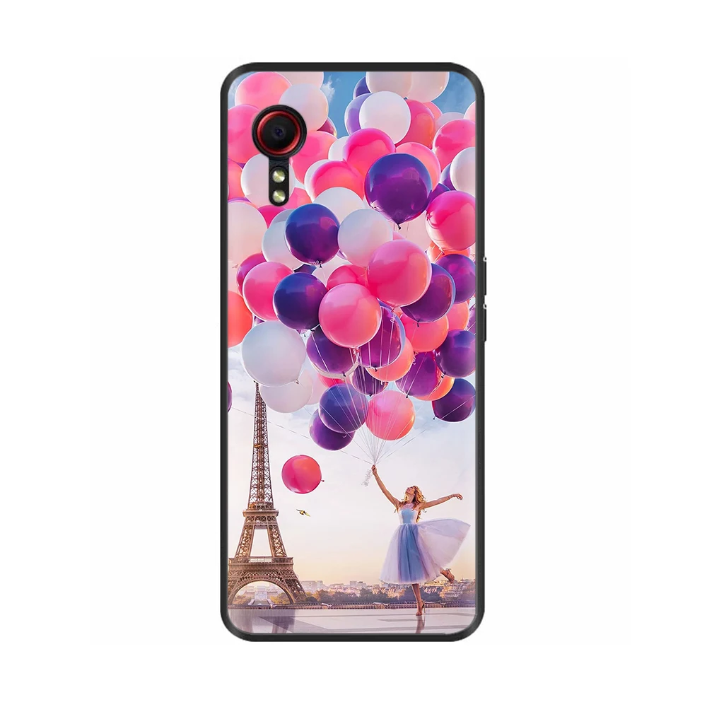 Soft Black Silicone Bumper Phone Case