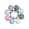 10Pcs Round Baby Pacifer Clips 35mm Silicone Teether Clip DIY Baby Dummy Chain Nipple Holder Soother Teething Toy Accessories 4
