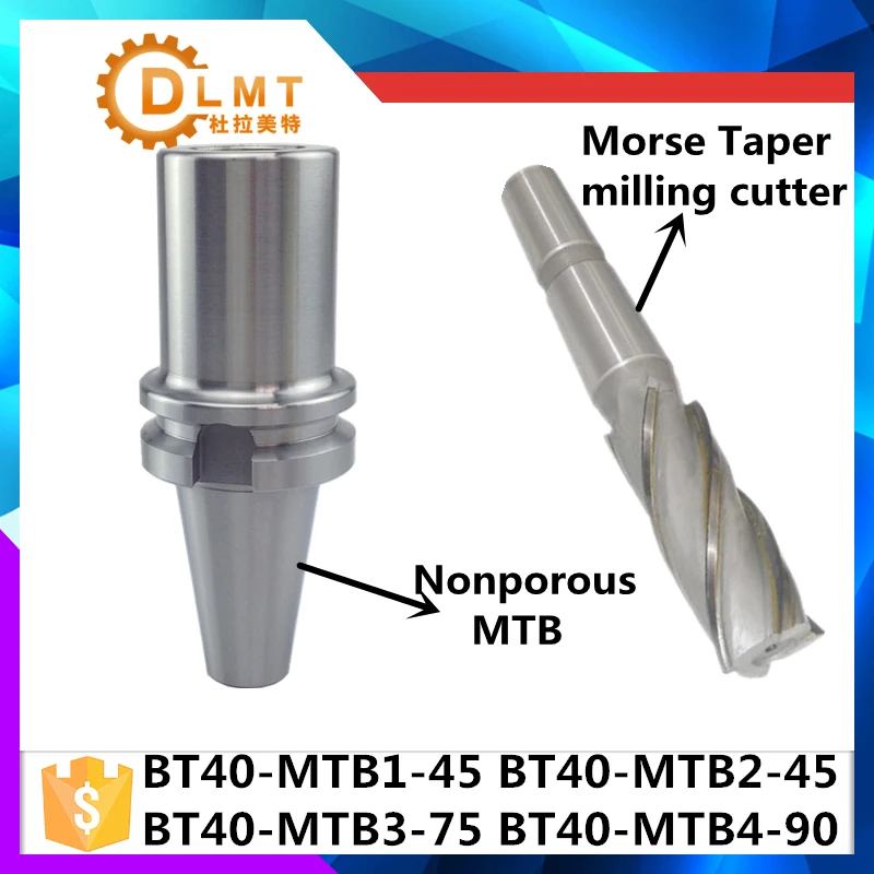 BT40 MTA1 45 BT40 MTA2 MTA3 75 MTA4 90 morse taper holder MTA Morse Taper drill bit MTB Morse Taper milling cutter tool holder,morse taper adapter