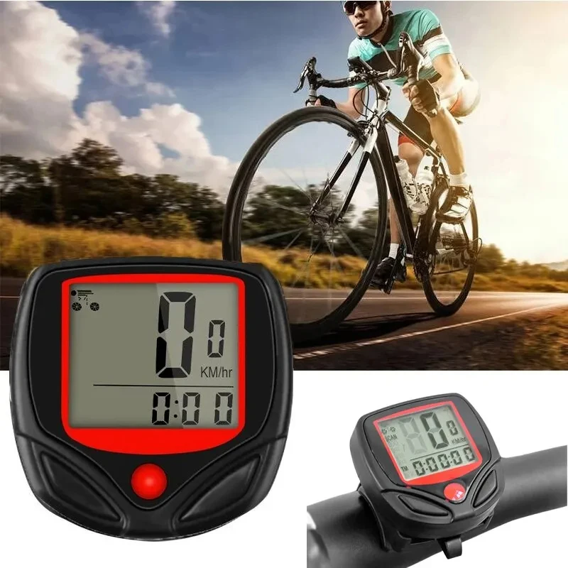 Compteur De Vitesse Mécanique Vélo - Design Rétro - Alliage Noir - Câble 78cm