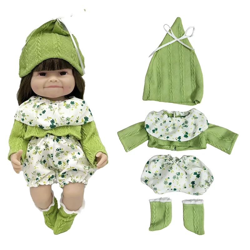 Baby Reborn Doll Clothes For 12inch Dress Outdoor Summer Hoodie Clothing Cute Girl Jumpsuit Princess Skirt For 30cm Baby Doll - 5
