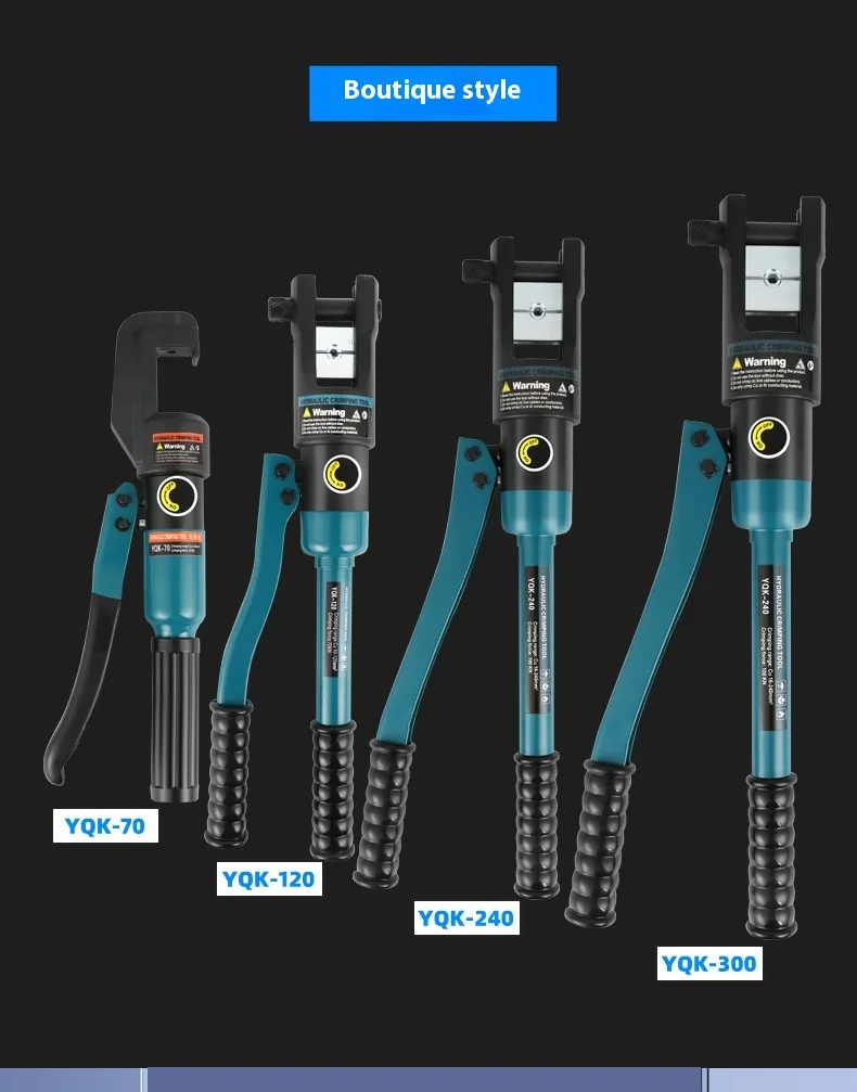 Manual Hydraulic Tool Anti Theft Manual Quick Crimping Pliers Copper Aluminum No