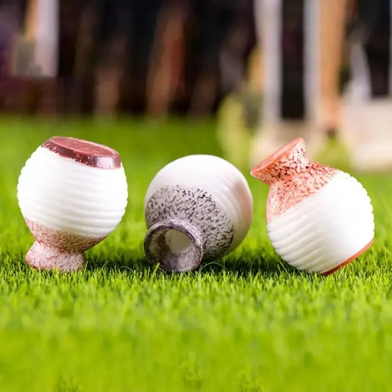 Resin Miniature Vase Home Garden Decoration