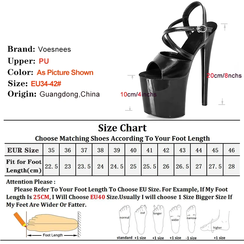 New Black Matte Stripper Shoes Woman Summer 2024 Designer Modern Sandals ultra-high heels 20cm Sexy Nightclubs Pole Dance Shoes