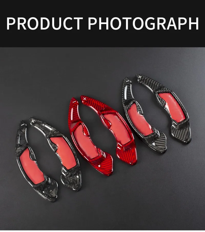 T-carbon Carbon Fiber Steering Wheel Extension Paddle Shift For Subaru Forester SJ BRZ XV Outback Legacy For Toyota GT86 FR-S