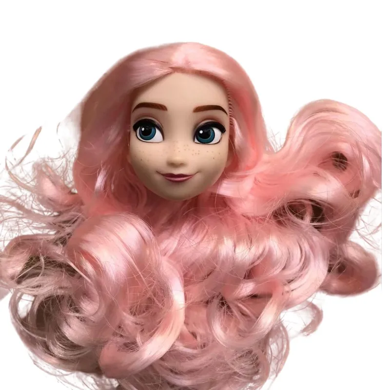 MENGF Neue Puppenköpfe Langes buntes Haar Puppenköpfe Mädchen Weiches Haar Puppendekorationen Gutes Make-up Chinesische klassische Mädchenpuppenfiguren – Detail 40