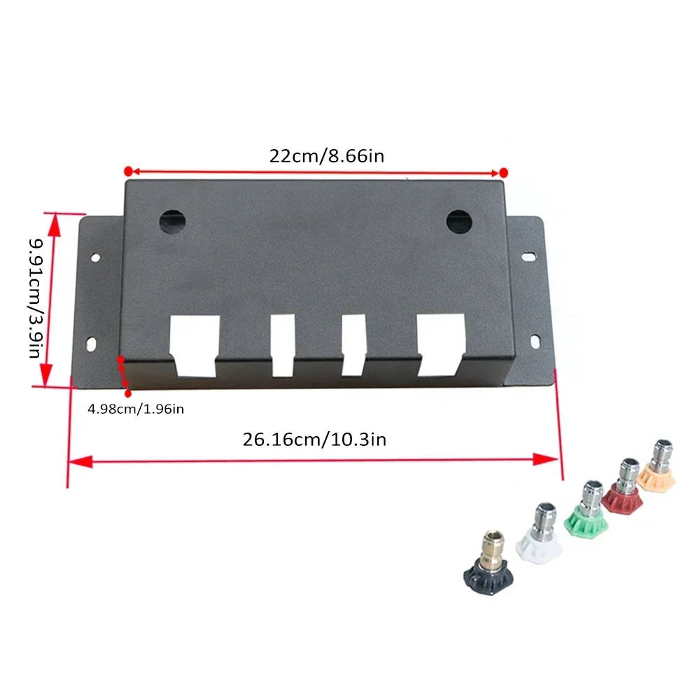 Pressure Washer Gun Holder Foam Cannon Holder Car Pressure Washer Wall Mount Accessories Organizer Wand Extension Kit  Rac 2