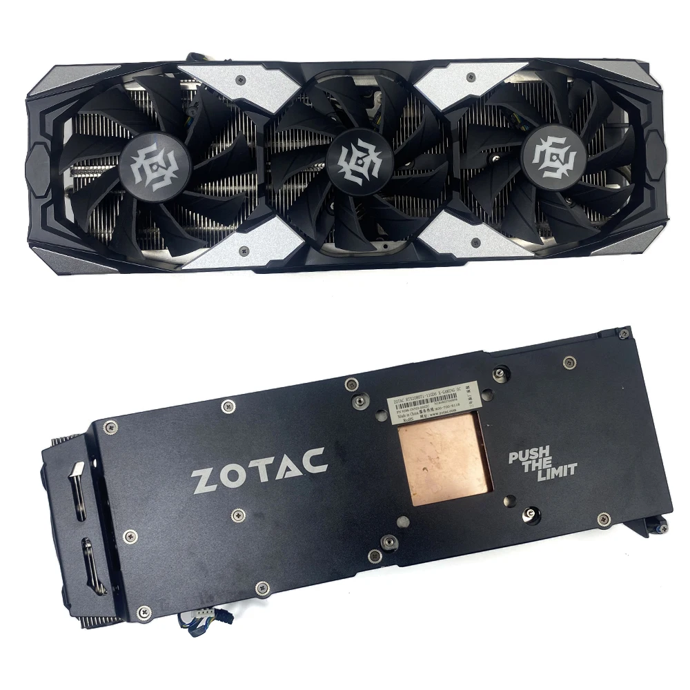 Dissipador de Calor Ventilador de Refrigeração para Zotac Geforce Rtx 2080ti11gd6 X-gaming Rtx2080 Rtx2070 Super Dissipador de Calor 87 mm 4pin Ga92s2h Ventiladores de Vídeo - Imagem 3