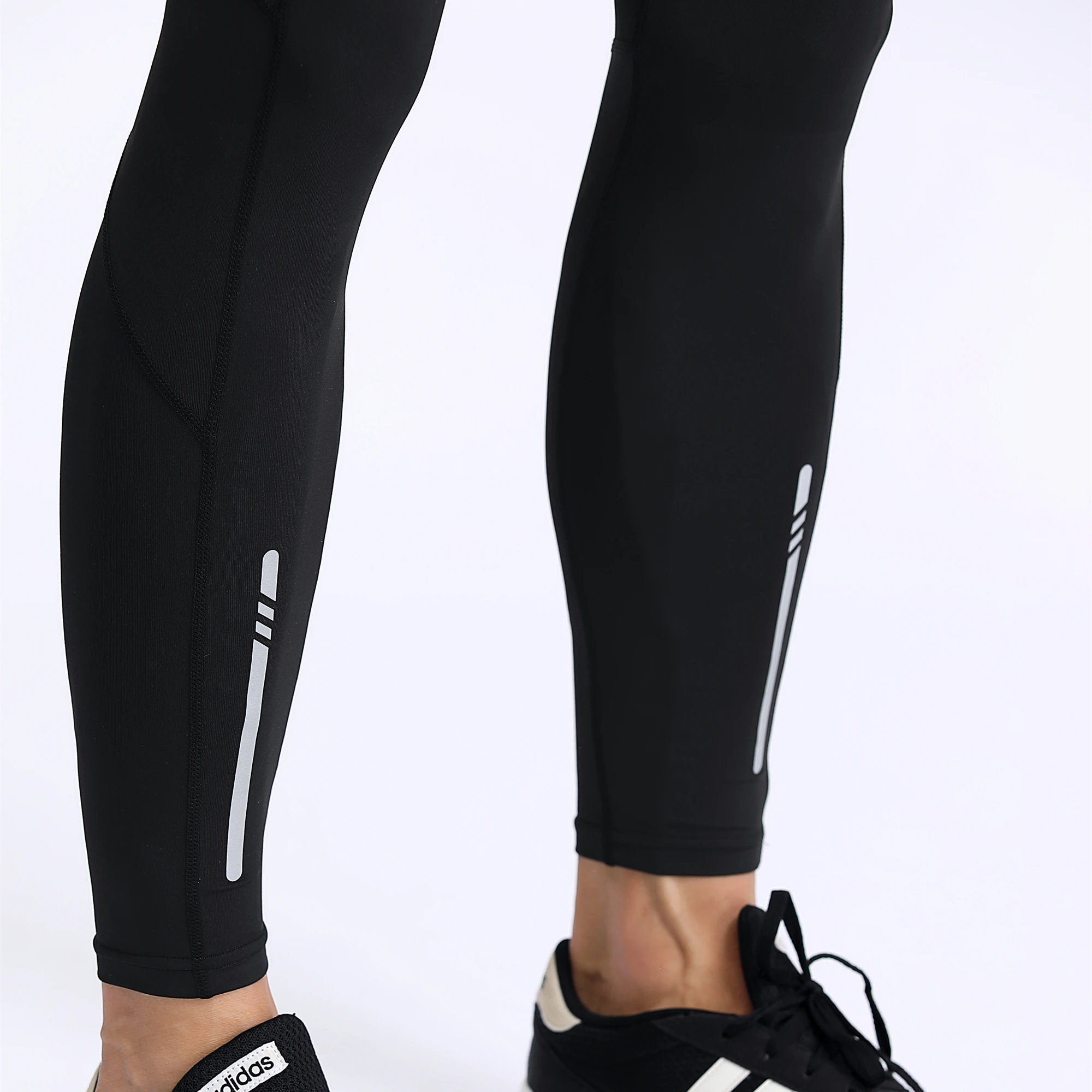 Men Running Pants Leggings Work Out Sport Fitness Gym Yoga Basketball Cycling Tights Underwear Clothing Reflective Quick Drying