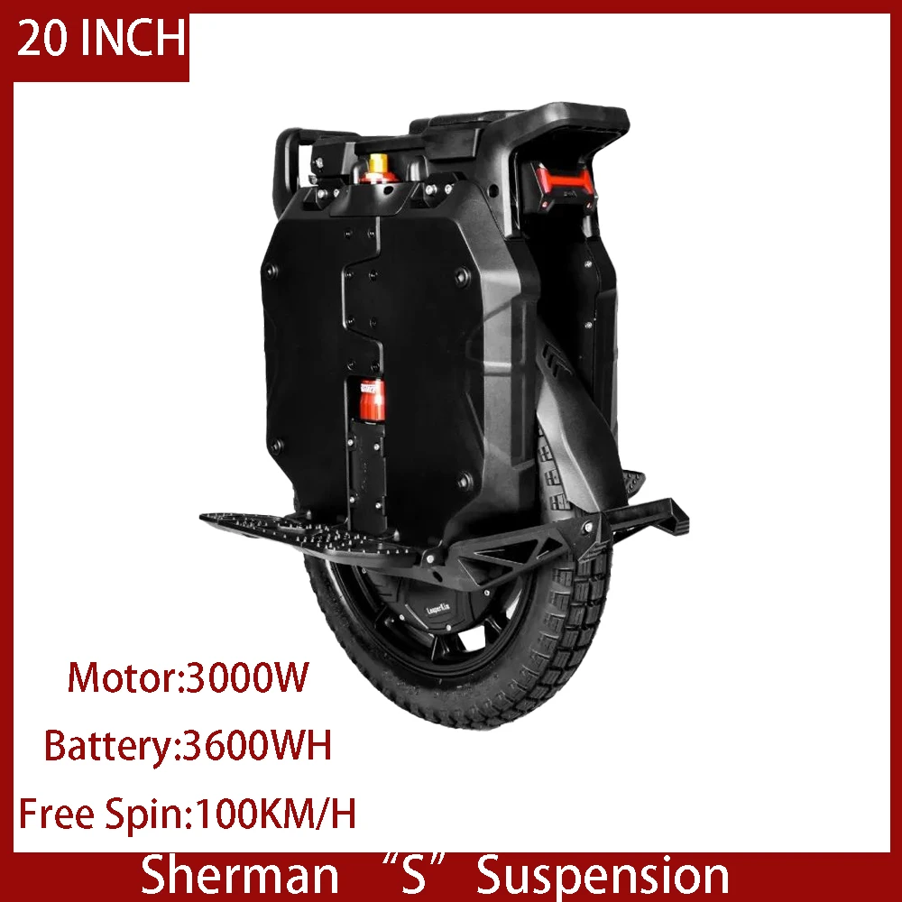 Leaperkim Veteran Sherman S Suspension Euc Electric Unicycle New
