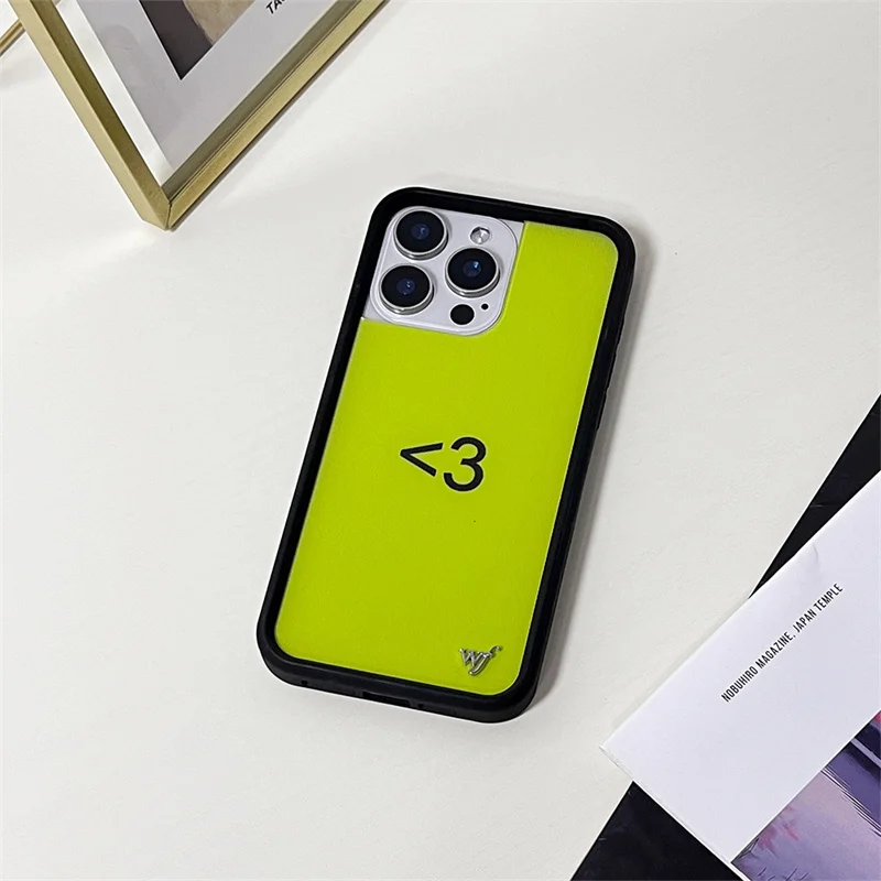 Wildflower 3D Floral Phone Case with Moon and Love Heart Design