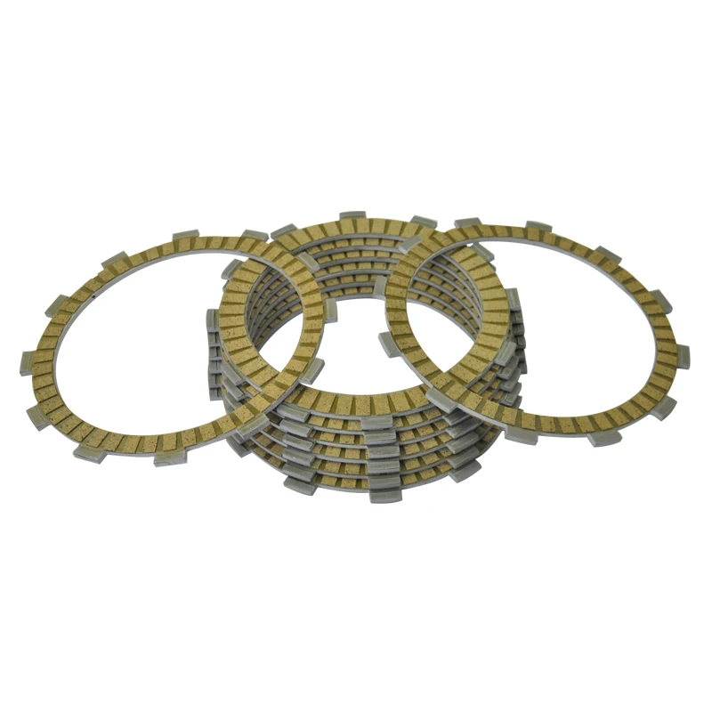 Lopor 6+2 Pcs Motorcycle Fibrous Clutch Discs Plates For Honda