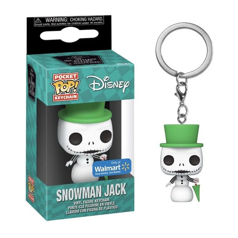 thumbnail image 5 of Funko Pop Disney Pesadilla antes de Navidad Jack Skellington Pumpkin Sally Oogie Figura de acción Juguetes Pop Pocket Llavero Muñeca, 5 of 5